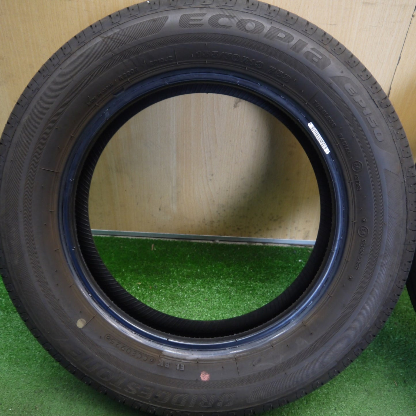 2本価格！25年★155/70R13 ブリヂストン エコピア EP150 タイヤ 13インチ ミライース プレオ エブリイ 等★6061901Hノタ