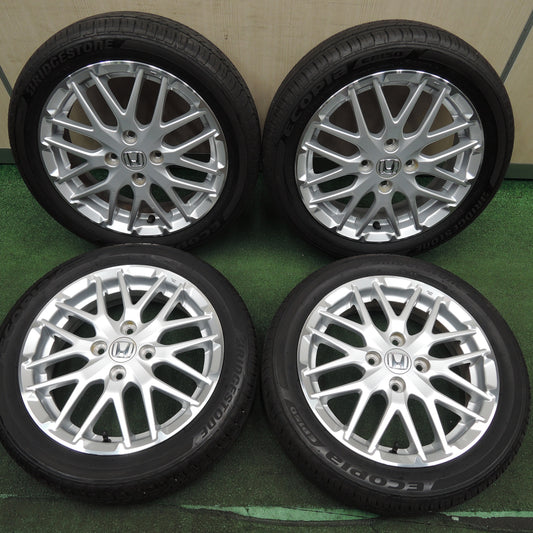 *送料無料* ほぼ新車外し！23年！★ホンダ N-BOX カスタム 純正 165/55R15 ブリヂストン エコピア EP150 15インチ PCD100/4H★4032401HAノ