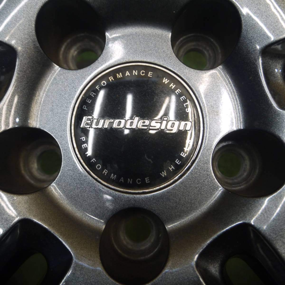 バリ溝！キレイ！9.5分★ワーゲン等 Eurodesign 195/65R15 スタッドレス ダンロップ WM01 PCD112/5H★4021001ナス