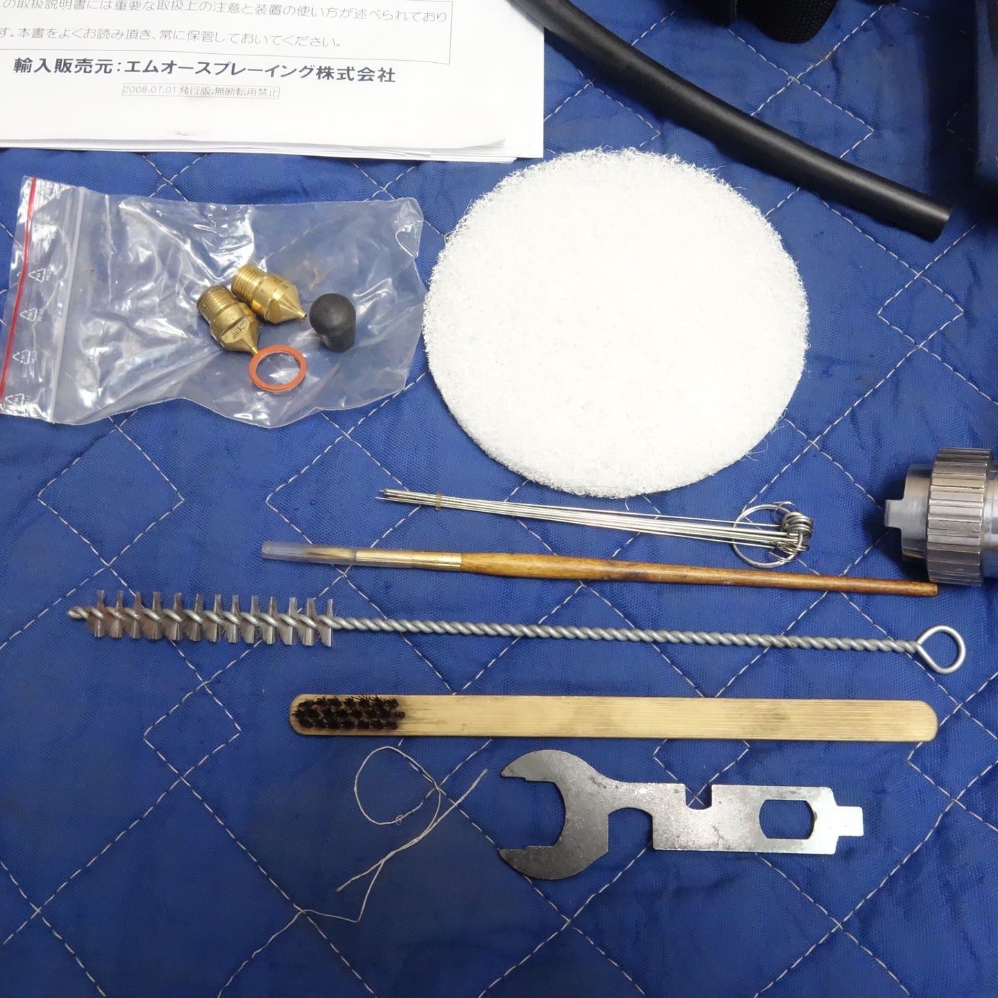[送料無料] ☆アバック 温風 低圧 塗装機 SG90E SG91 本体 ホース ガン 説明書  付き ABAC☆