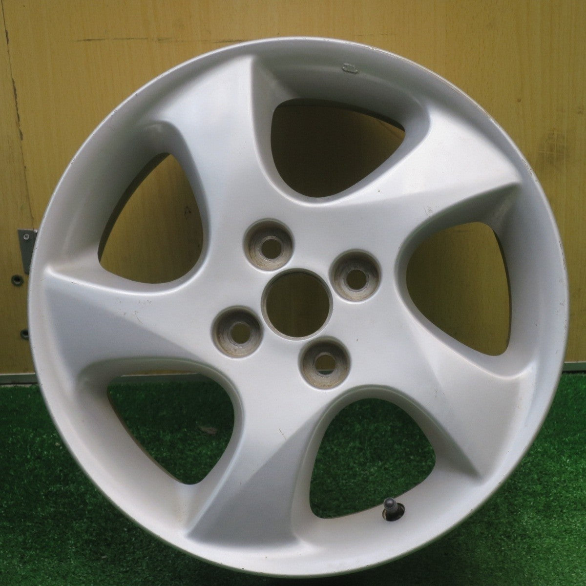 4本価格★マツダ DY デミオ 純正 ホイール 15インチ 15×6J PCD100/4H★5111603NJホ