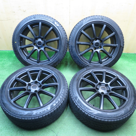 [送料無料] バリ溝！22年！ほぼ10分★スタッドレス 225/45R18 ブリヂストン ブリザック VRX3 ECO FORME エコフォルム 18インチ PCD114.3/5H★5030703Hス