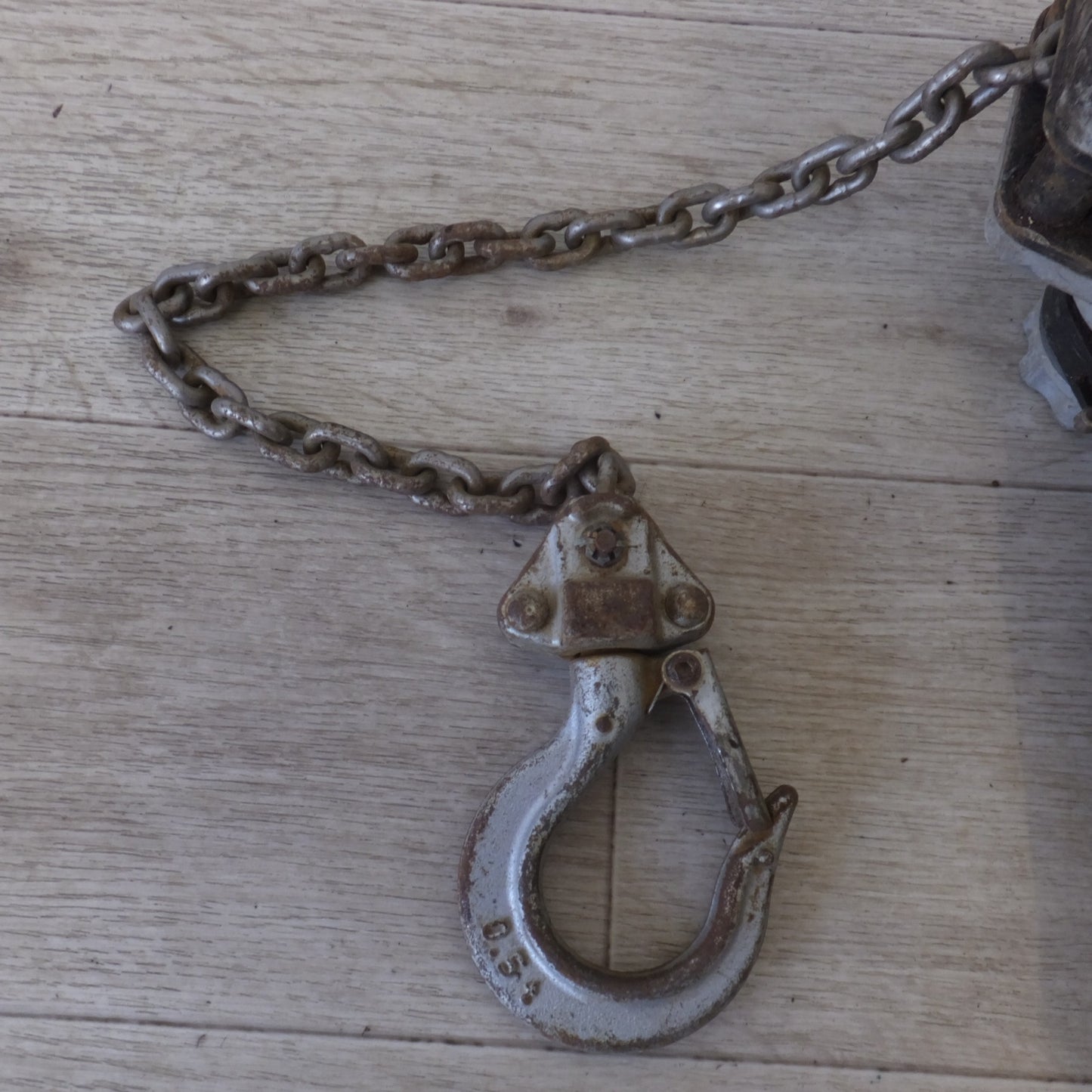 [送料無料] ★キトー KITO レバーブロック LX005 LX1B 0.5t　CHAIN V-4.3×12.0mm　手引力 31kg 0.5t(1)★