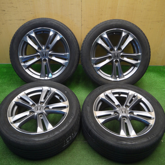 [送料無料] キレイ★ホンダ CR-Z 純正 195/55R16 ヨコハマ BluEarth-GT AE51 16インチ ブルーアース CRZ PCD114.3/5H★5011712Hノ