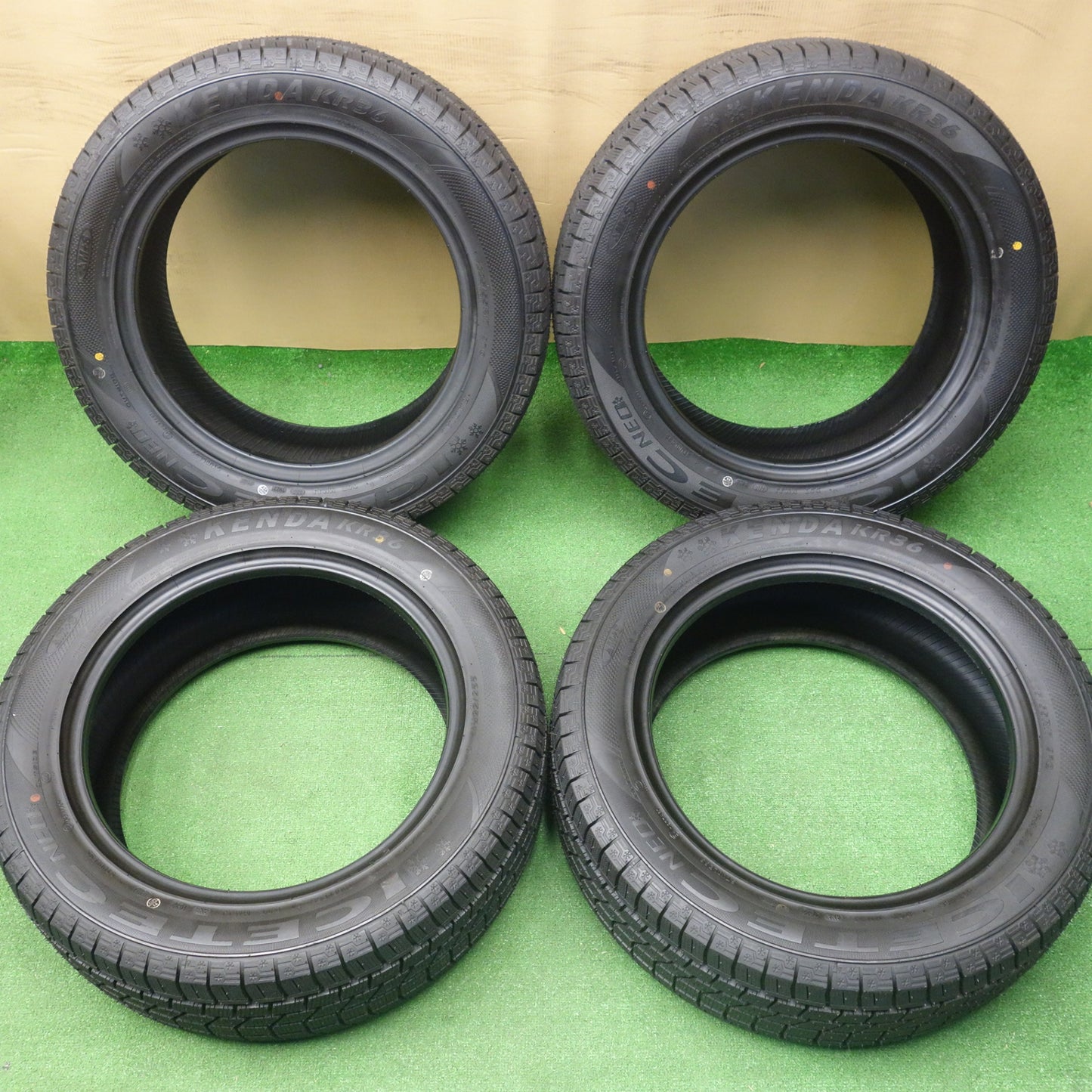 未使用！22年★スタッドレス 225/55R17 ケンダ KR36 ICETEC NEO アイステック ネオ タイヤ 17インチ インプレッサ XV フォレスター 等★6042206KTスタ
