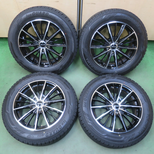 バリ溝！22年！9.5分◎スタッドレス 215/60R17 ヨコハマ アイスガード iG60 AMD G-Line SP Gライン 17インチ PCD114.3/5H◎6100803イス