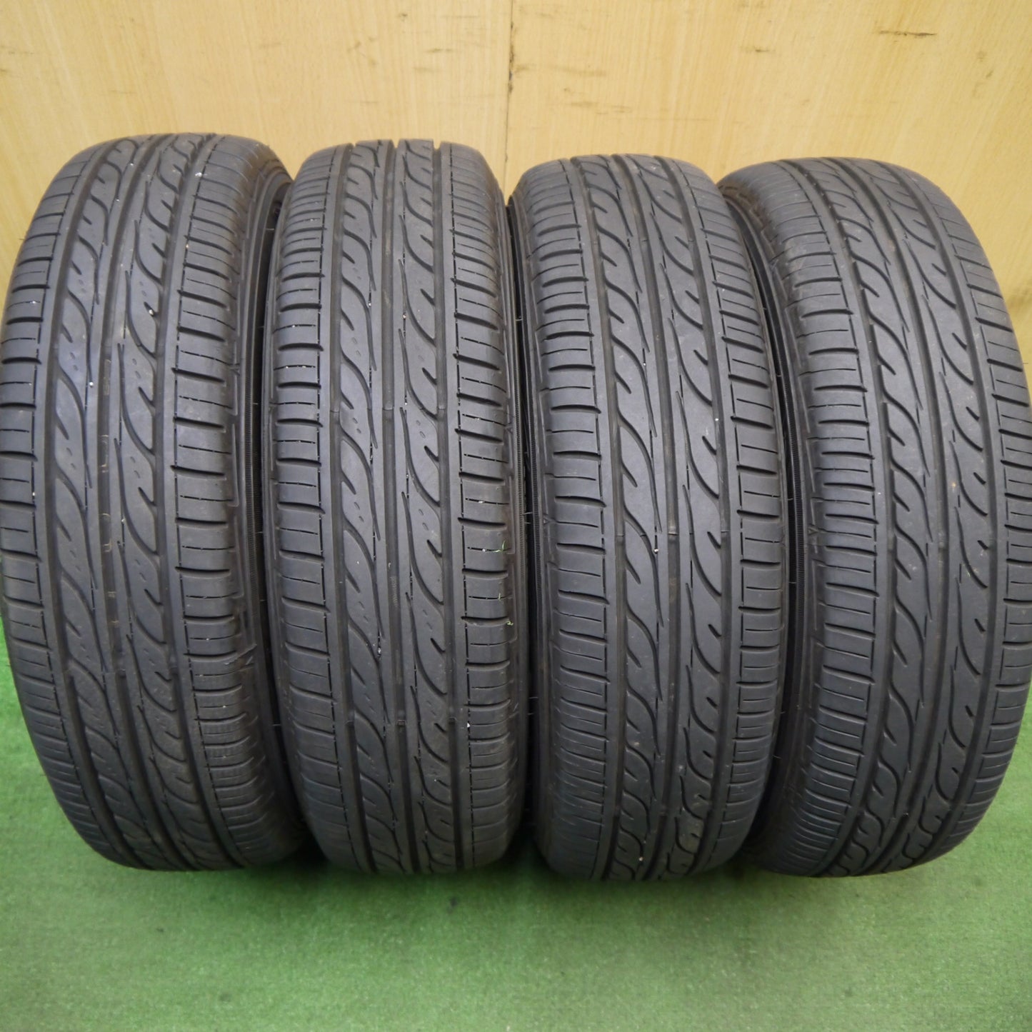 バリ溝！22年！8.5分★155/65R13 ダンロップ EC202 NIRVANA NV ニルバーナ ニルヴァーナ 13インチ PCD100/4H★5051301Hノ