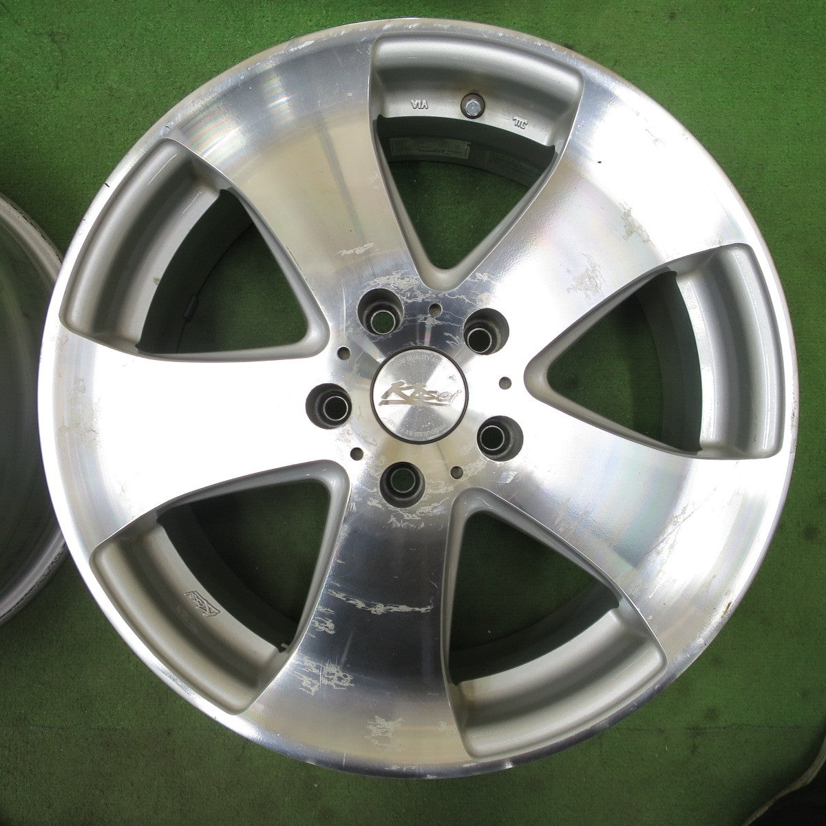 4本価格★Kosei CONCEPTO S03 17インチ ホイール コーセイ 光生 コンセプト 17×7J PCD114.3/5H★6061902NGホ