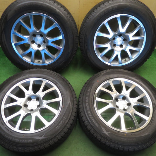 バリ溝！9.5分◎アウディ 等 ENCO EXCLUSIVE ERZ 235/65R18 スタッドレス ダンロップ ウインターマックス SJ8 エンコ エクスクルーシヴ エルツ 18インチ PCD112/5H◎6091905NJス