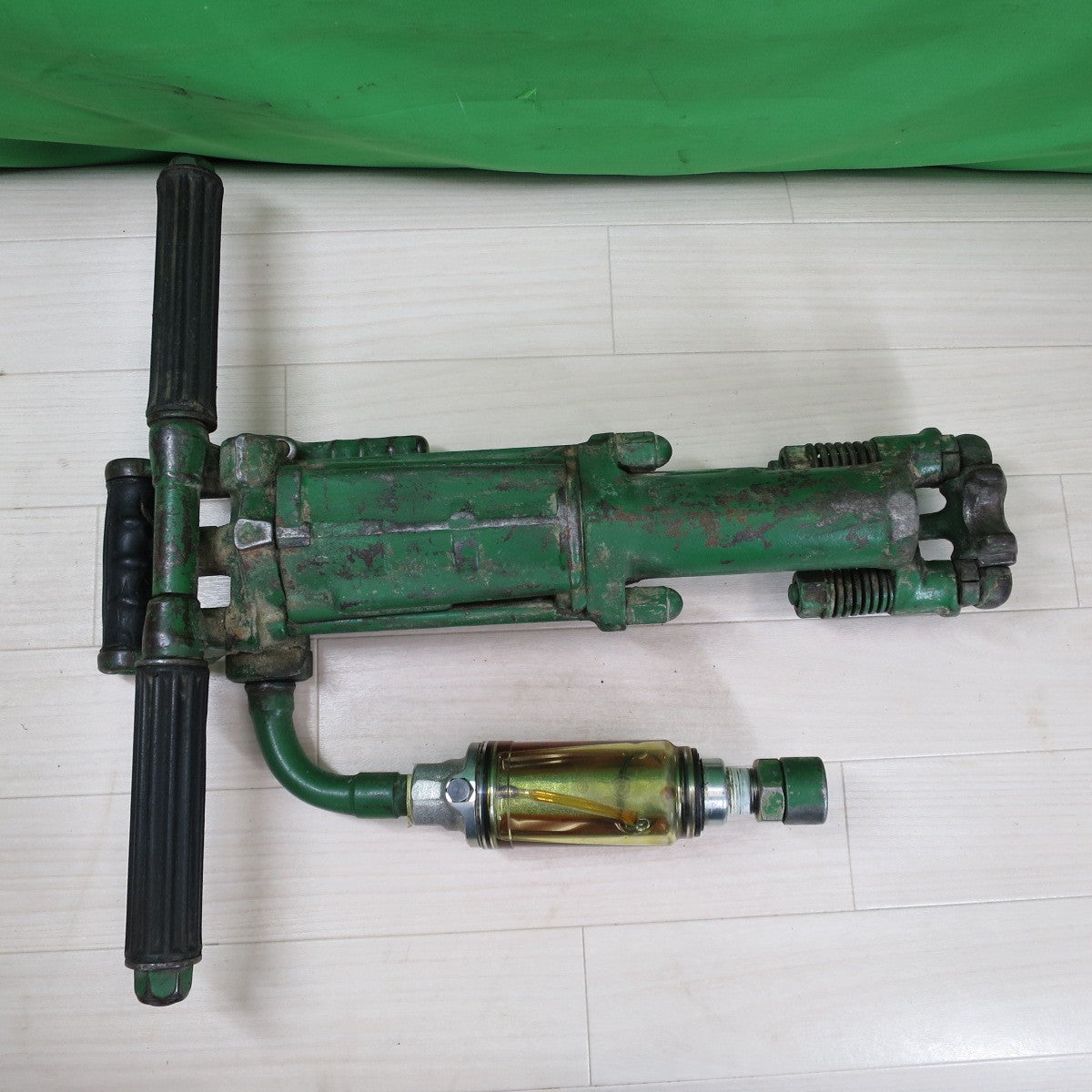 [送料無料] ☆トーヨー 削岩機 エア ブレーカー TY16 ハツリ ロックドリル エアピック 東洋 TOYO エア工具 現状品☆