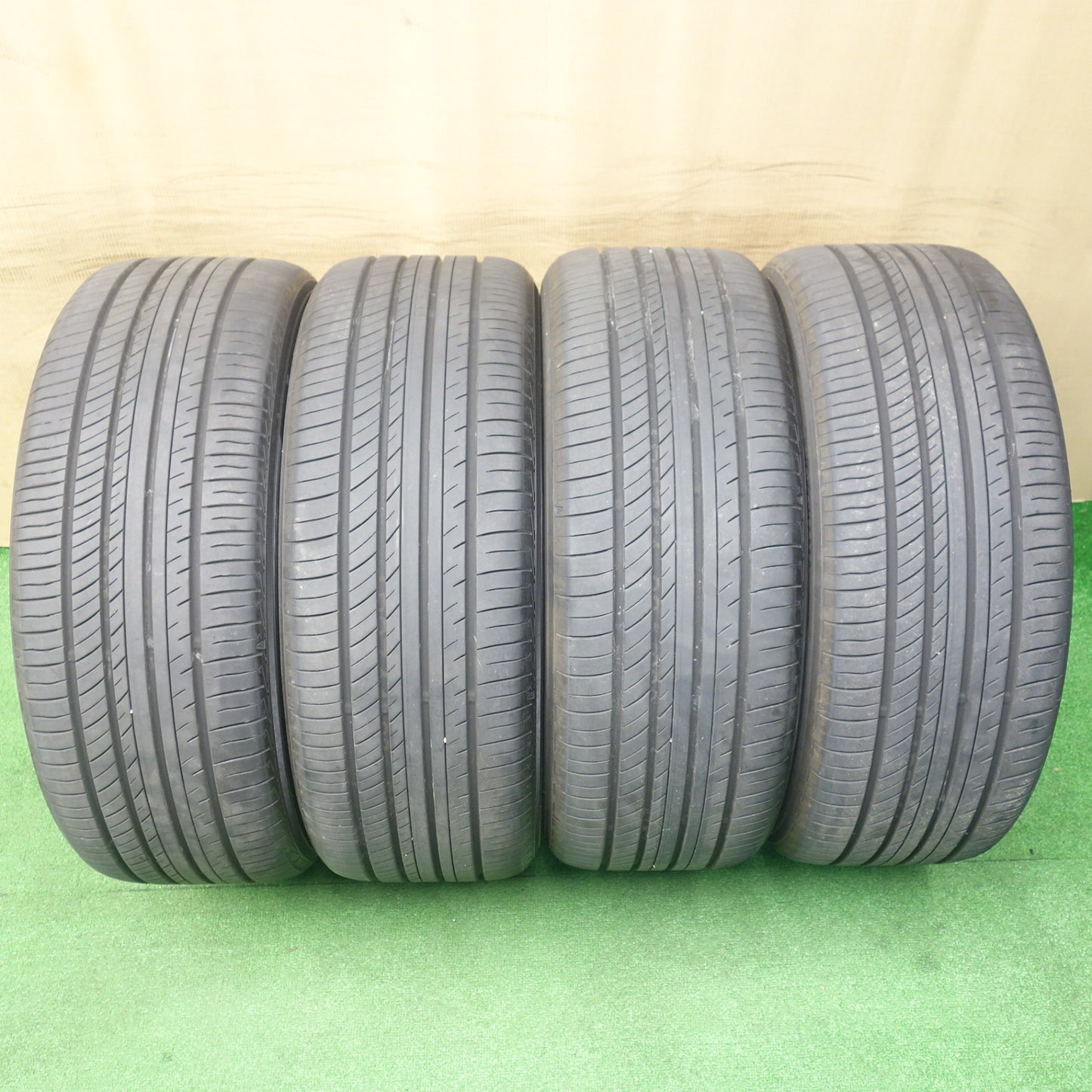 バリ溝！25年！キレイ！9.5分★40系 アルファード ヴェルファイア レクサス LM 等 AK FORGED PAFL30 255/40R21 ヨコハマ アドバン dB V552 21インチ PCD120/5H★6030702KTノ