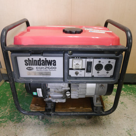 [送料無料] ☆新ダイワ 発電機 EGR2600 エンジン ガソリン 単相 60Hz HONDA shindaiwa☆
