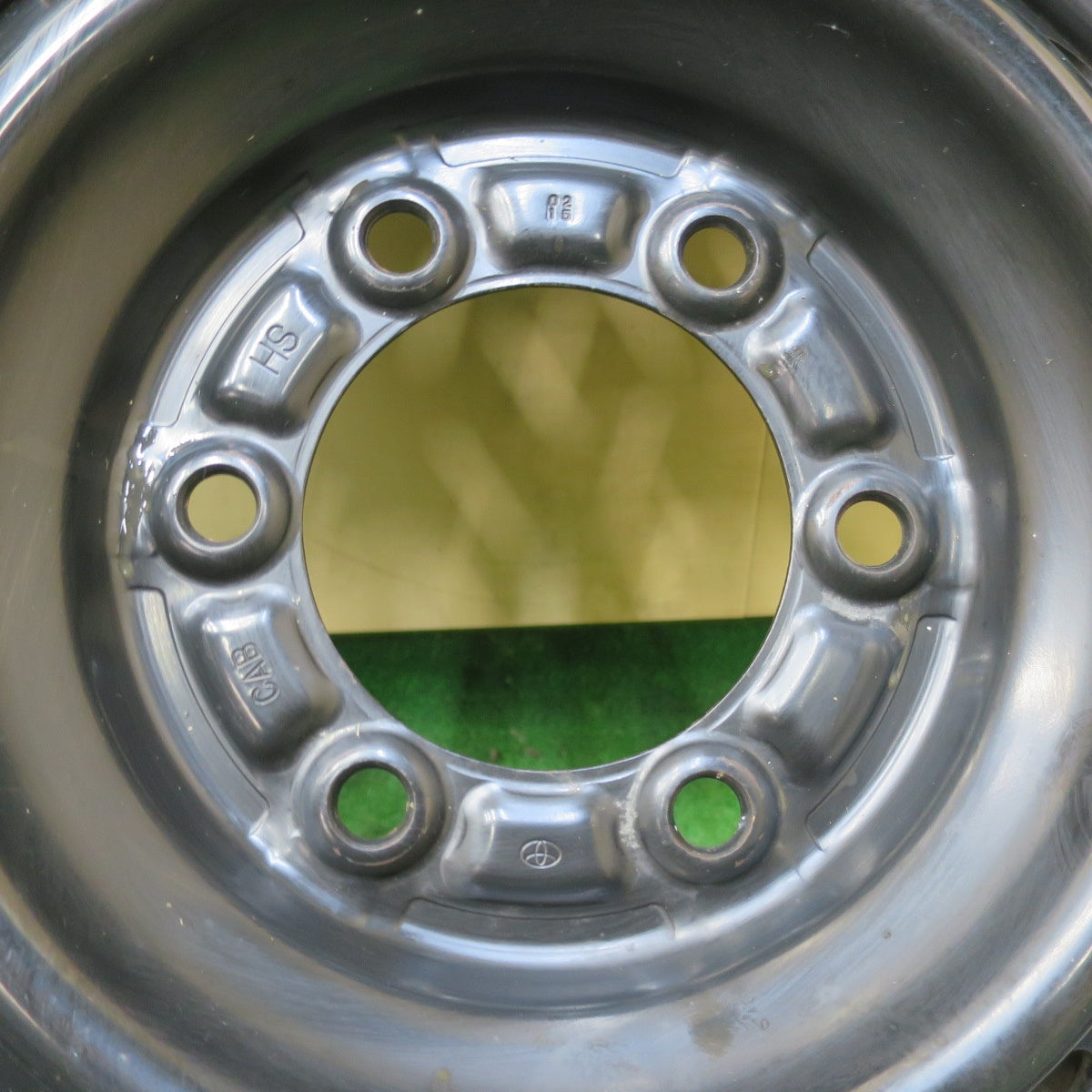 バリ溝！23年！キレイ！9.5分★トヨタ ハイエース 純正 スチール 195/80R15 107/105N ブリヂストン エコピア RD613 15インチ PCD139.7/6H★6030307イノ