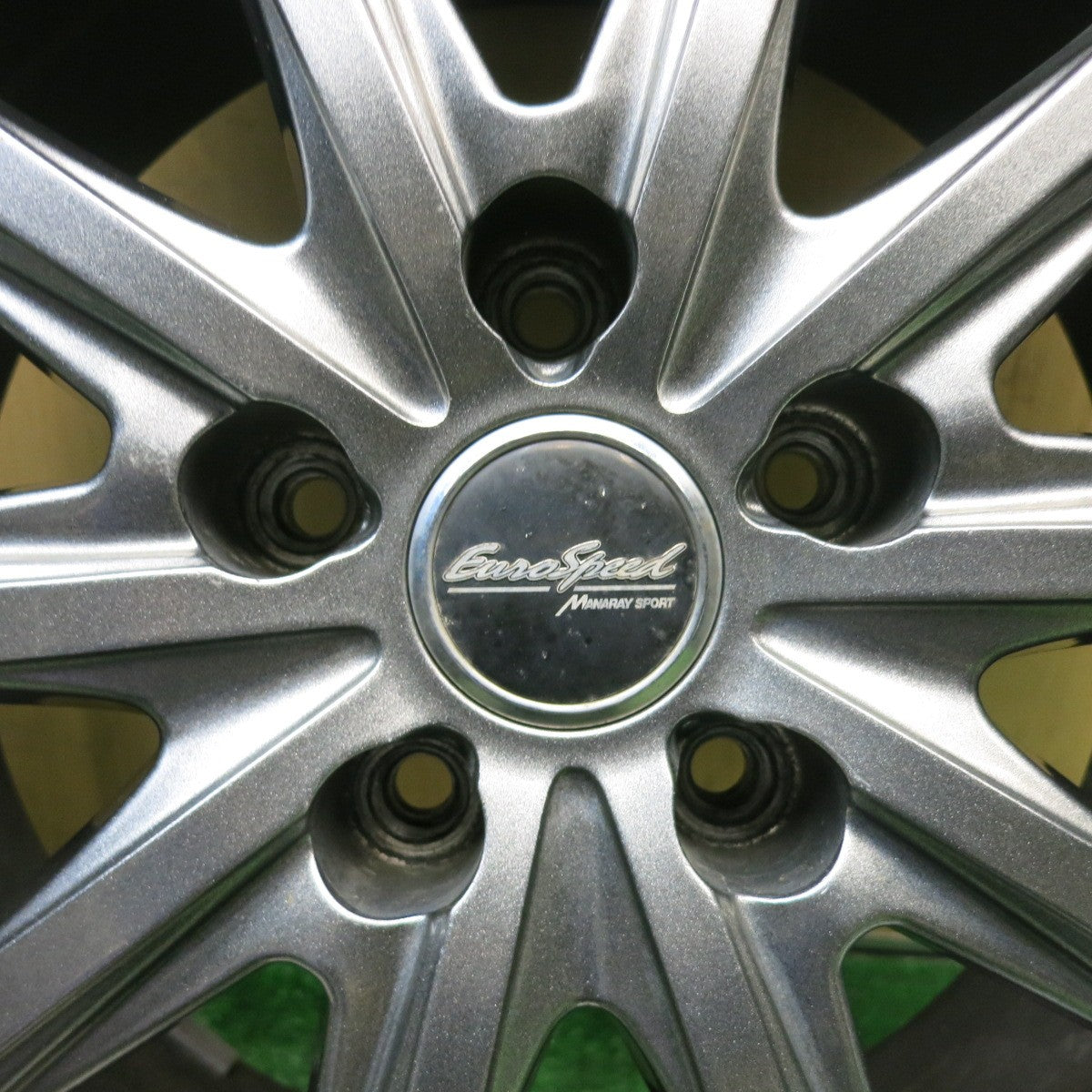バリ溝！23年！キレイ！9.5分★スタッドレス 225/65R17 ダンロップ ウインターマックス SJ8 SJ8+ EuroSpeed MANARAY SPORT ユーロスピード マナレイ 17インチ PCD114.3/5H★6031508HAス