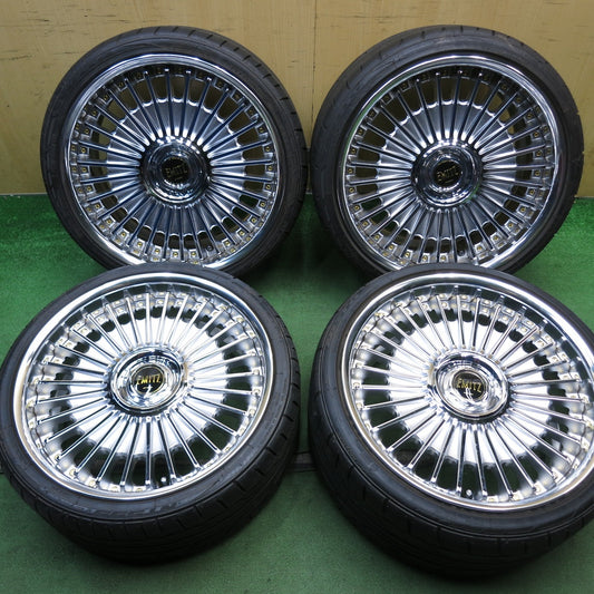 ほぼ未使用！26年！キレイ◎スープラ 等 WORK EMITZ GEMZ 255/30R20 275/30R20 ニットー NT555 G2 ワーク 20インチ PCD112/5H◎6080404AKノ