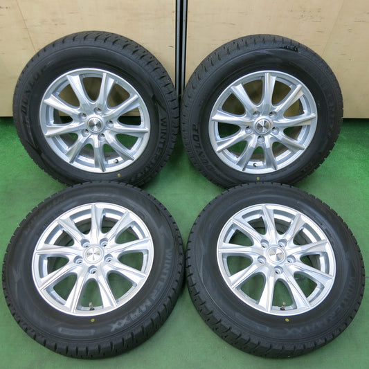 [送料無料] バリ溝！23年！キレイ！ほぼ10分★スタッドレス 205/65R16 ダンロップ ウインターマックス WM02 DUFACT デュファクト 16インチ PCD114.3/5H★4122502SYス