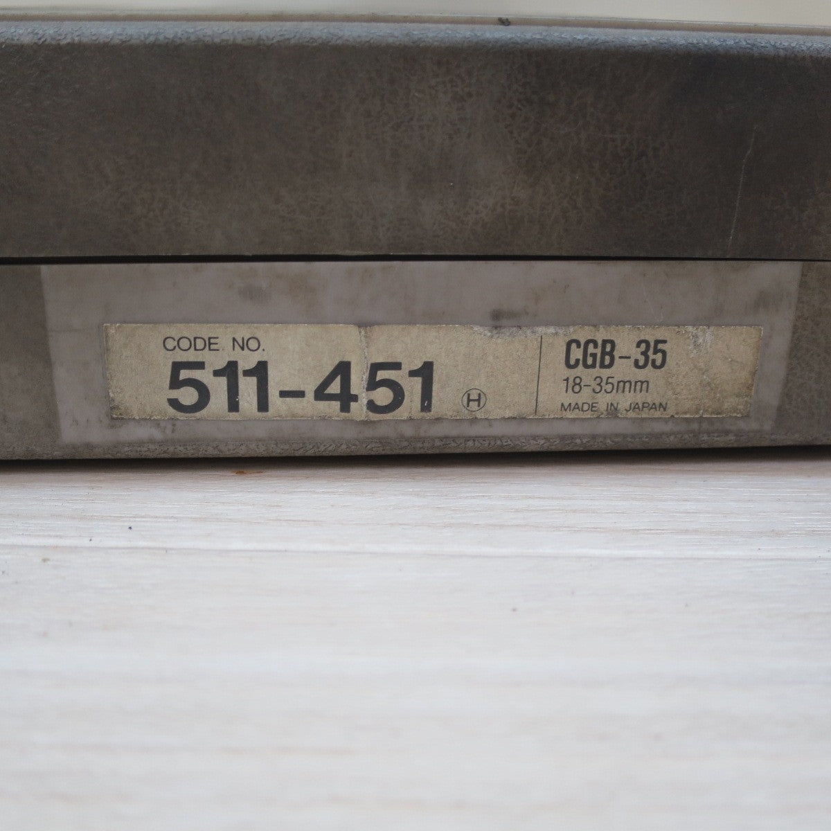☆Mitutoyo ミツトヨ シリンダー ゲージ CGB-35 511-451 18-35mm NO.2046-08 0.01-10mm 測定 器☆ [送料無料]
