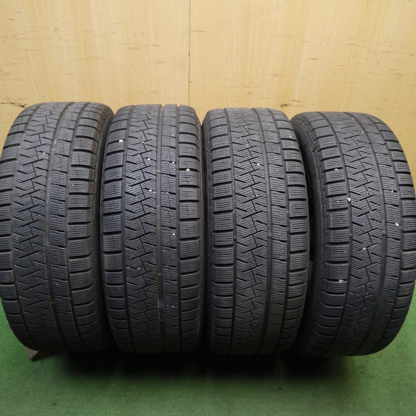 4本価格！21年★スタッドレス 215/60R16 ピレリ アイスアシンメトリコ プラス BRANDLE-LINE ブランドルライン 16インチ PCD114.3/5H★5082001Hス