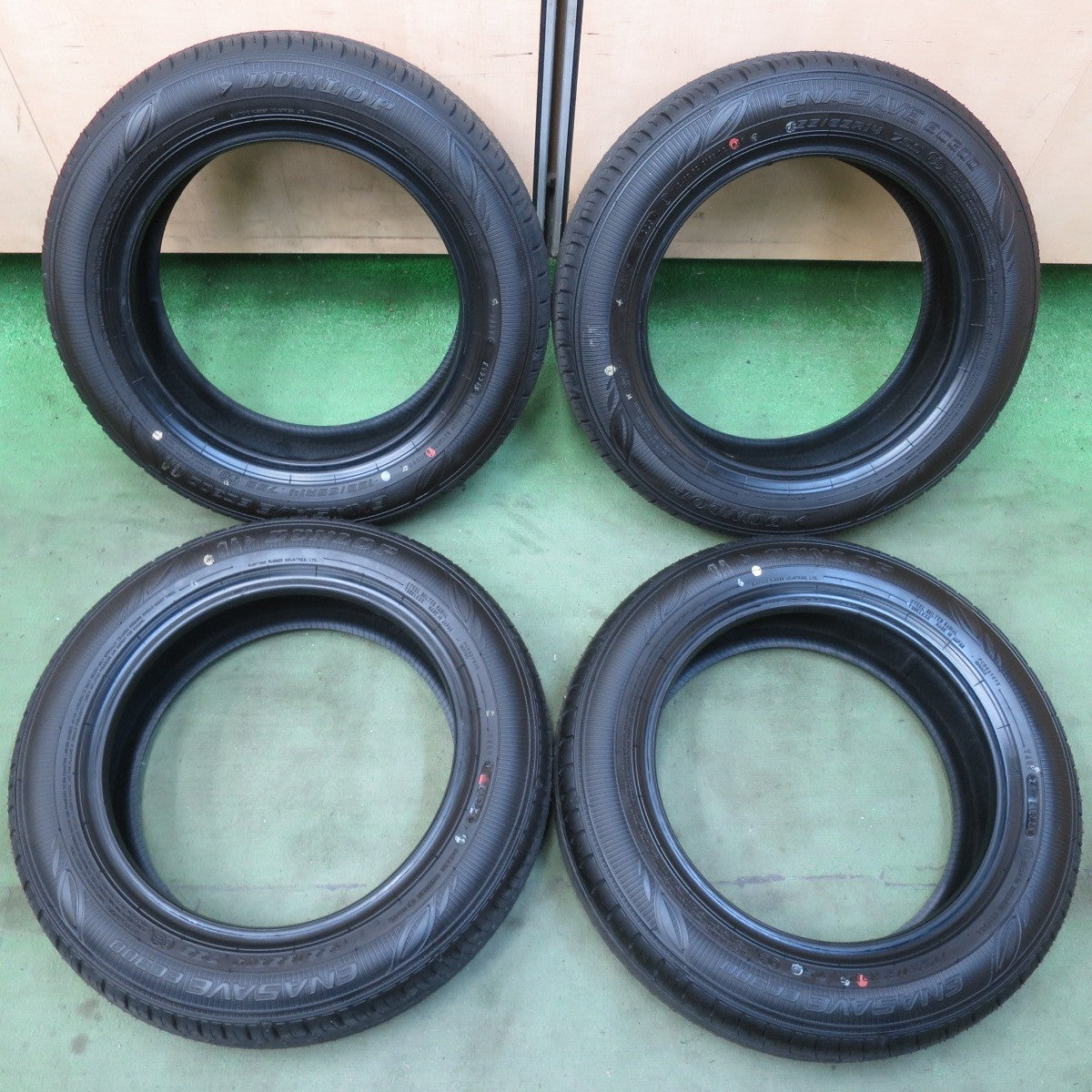 新車外し！26年★155/65R14 ダンロップ エナセーブ EC300 タイヤ 14インチ N-BOX N-WGN タント スペーシア デイズ 等★6060402イノタ