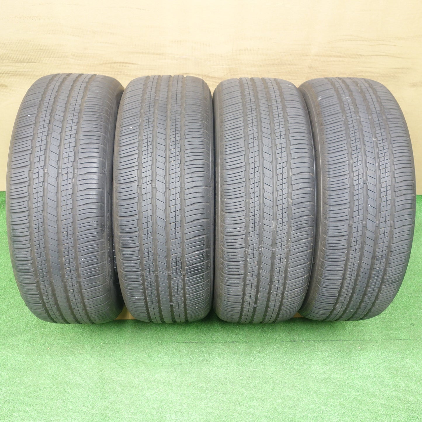 バリ溝！23年！8.5分★225/55R18 ファルケン ZIEX ZE001A A/S タイヤ 18インチ フォレスター クロストレック ZR-V デリカ D:5 等★6011904KTノタ