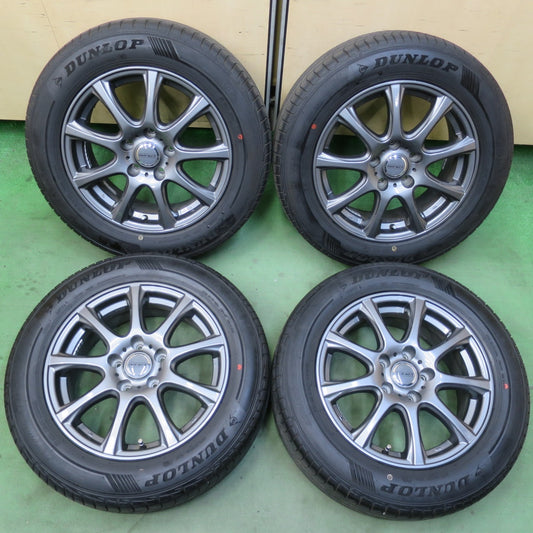 ほぼ未使用！24年！キレイ★205/60R16 ダンロップ LE MANS V+ DUFACT ルマン5+ デュファクト 16インチ PCD114.3/5H★6032602イノ
