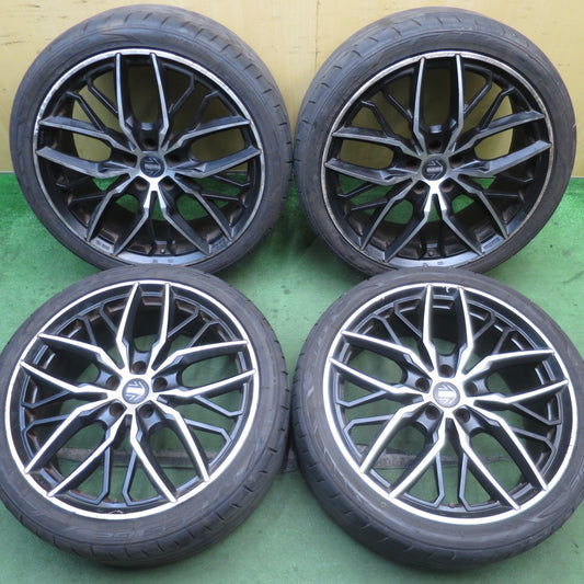 4本価格！22年★ベンツ 等 MOMO SPIDER 255/35R20 ニットー NT555 G2 モモ スパイダー 20インチ PCD112/5H★5091301NJノ