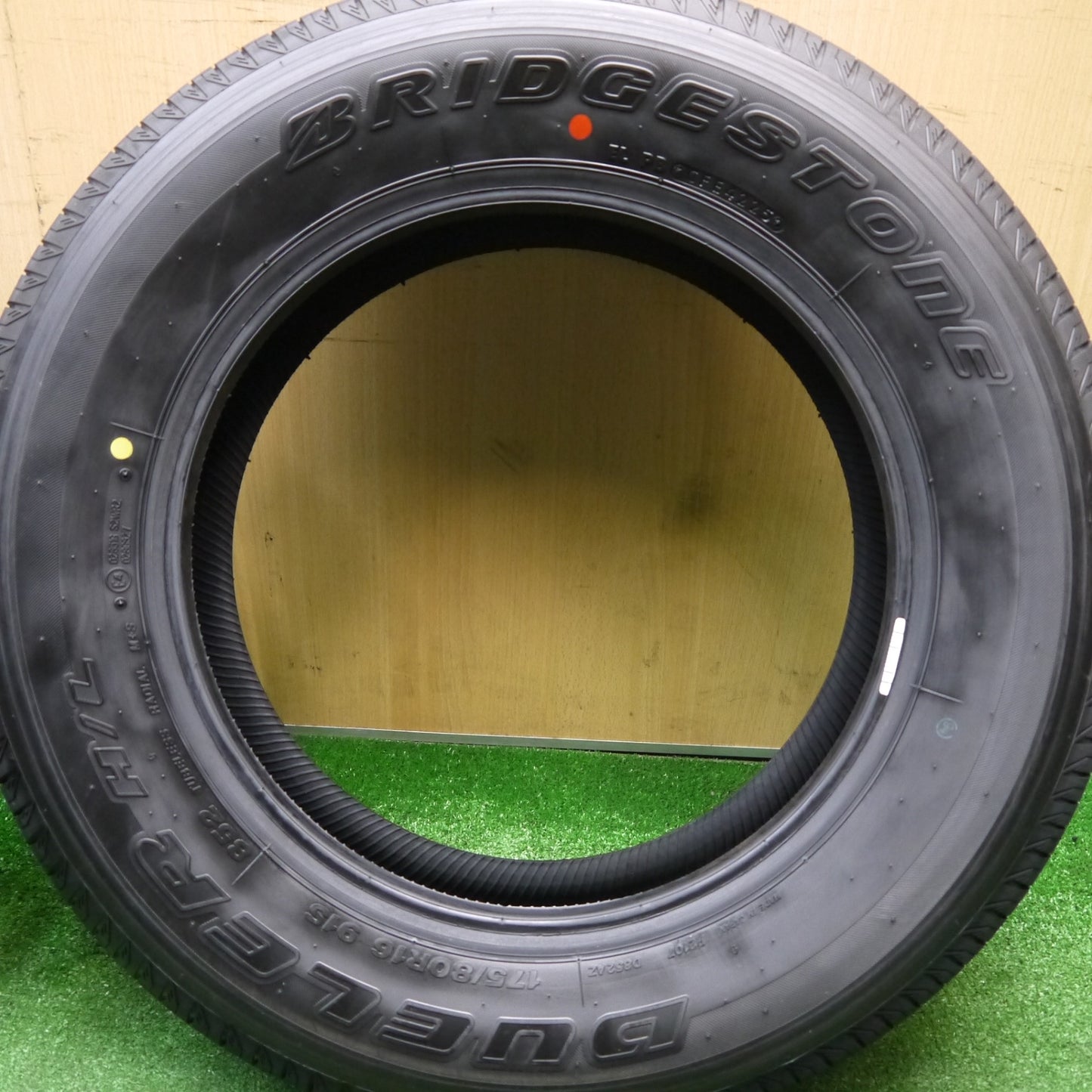 新車外し！25年★ジムニー 等 175/80R16 ブリヂストン デューラー H/L 852 DUELER タイヤ 16インチ★5121608Hノタ