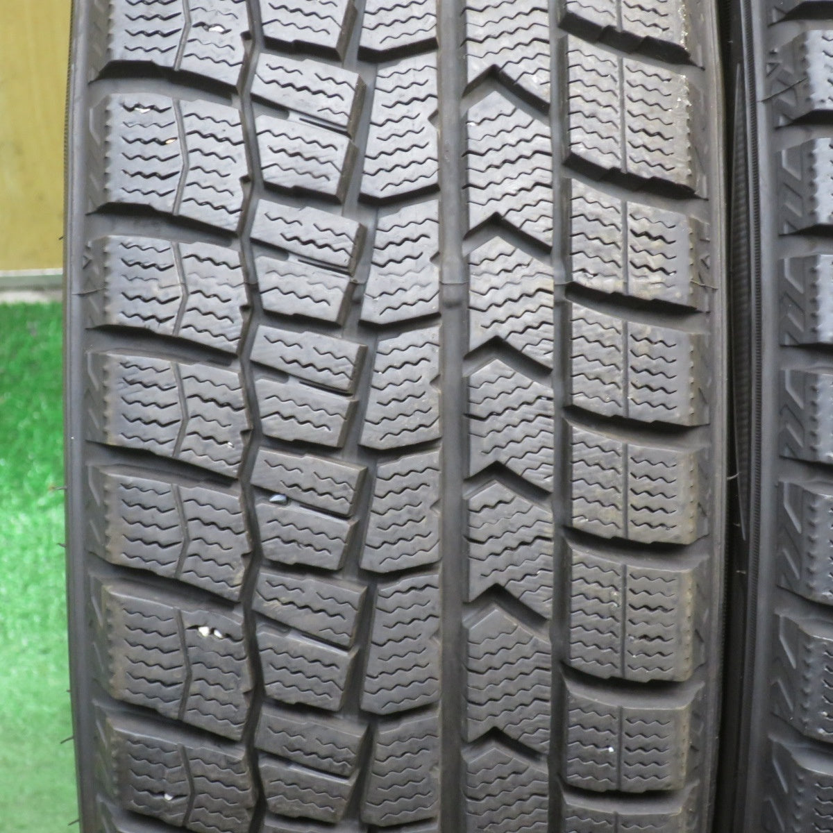 バリ溝！24年！9.5分◎スズキ MA36S ソリオ 純正 165/65R15 スタッドレス ダンロップ ウインターマックス WM02 15インチ PCD100/4H◎6082801NJス