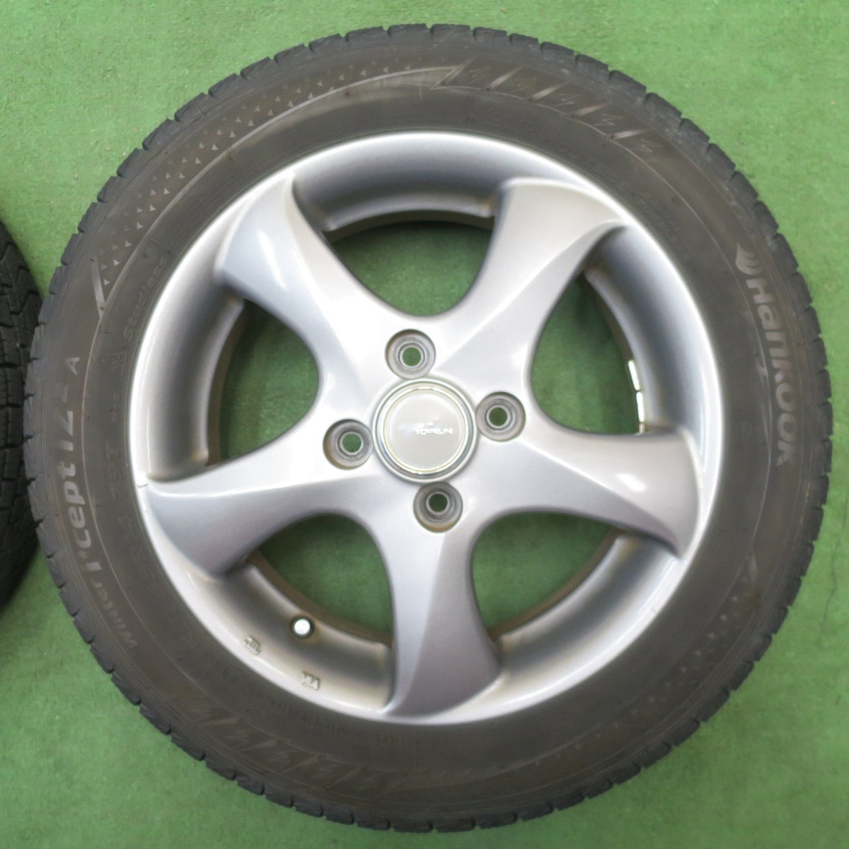 バリ溝！24年！9分★スタッドレス 155/65R14 ハンコック ウインター アイセプト IZ 2A TOPRUN トップラン 14インチ PCD100/4H★6042804NJス