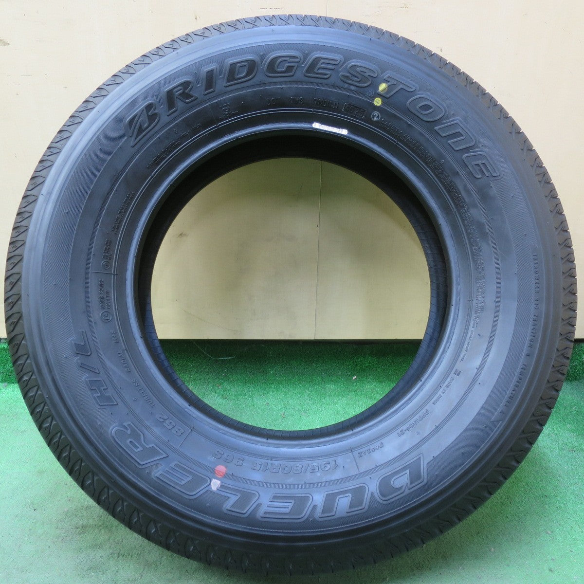 新車外し！25年！1本◎195/80R15 ブリヂストン デューラー H/L 852 DUELER タイヤ 15インチ ジムニー シエラ ジムニー ノマド 等◎6081006イノタ