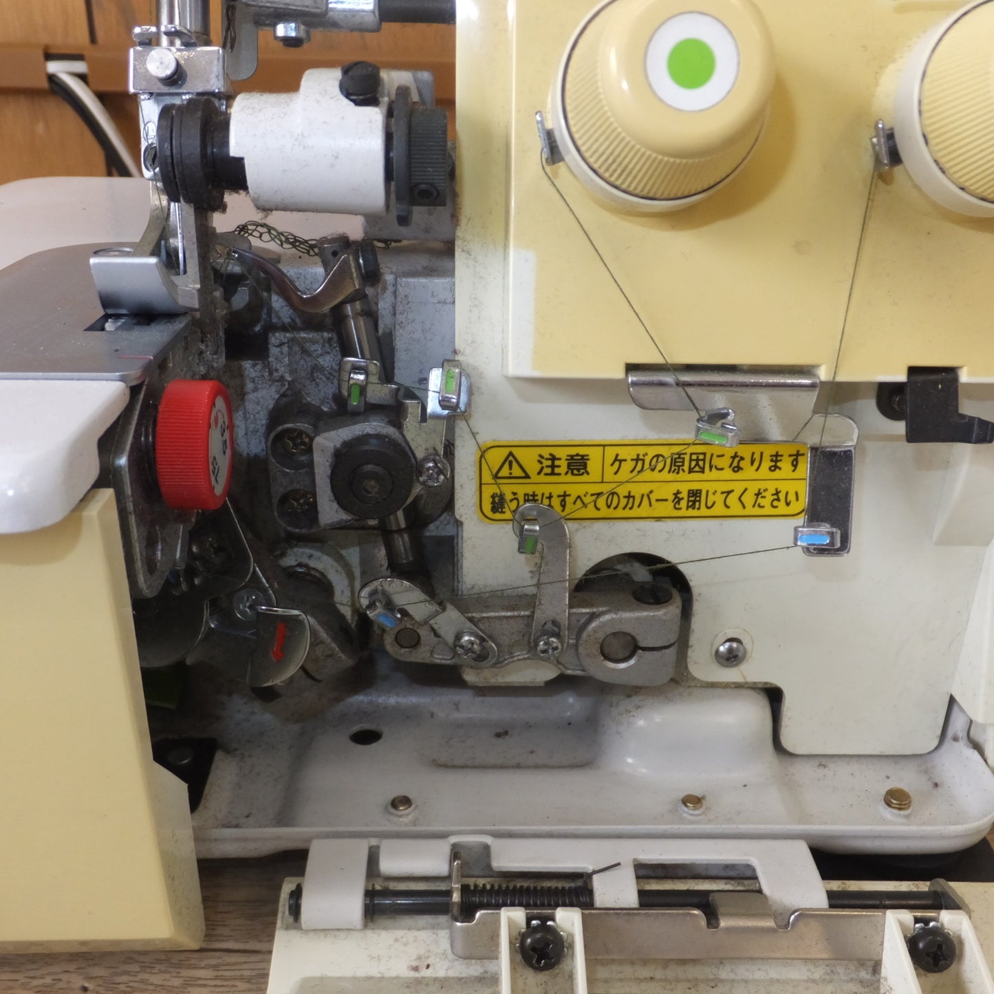 [送料無料] 現状品★ジューキ JUKI ベビーロック baby lock PRO LINE ロックミシン BL4-828DF　KNIT SEWING CLUB KIMIE SATO★
