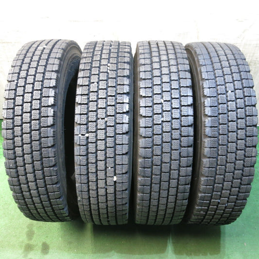 バリ溝！22年！8.5分★トラック タイヤ 225/80R17.5 123/122L スタッドレス ブリヂストン W910 17.5インチ★4021402クスタ