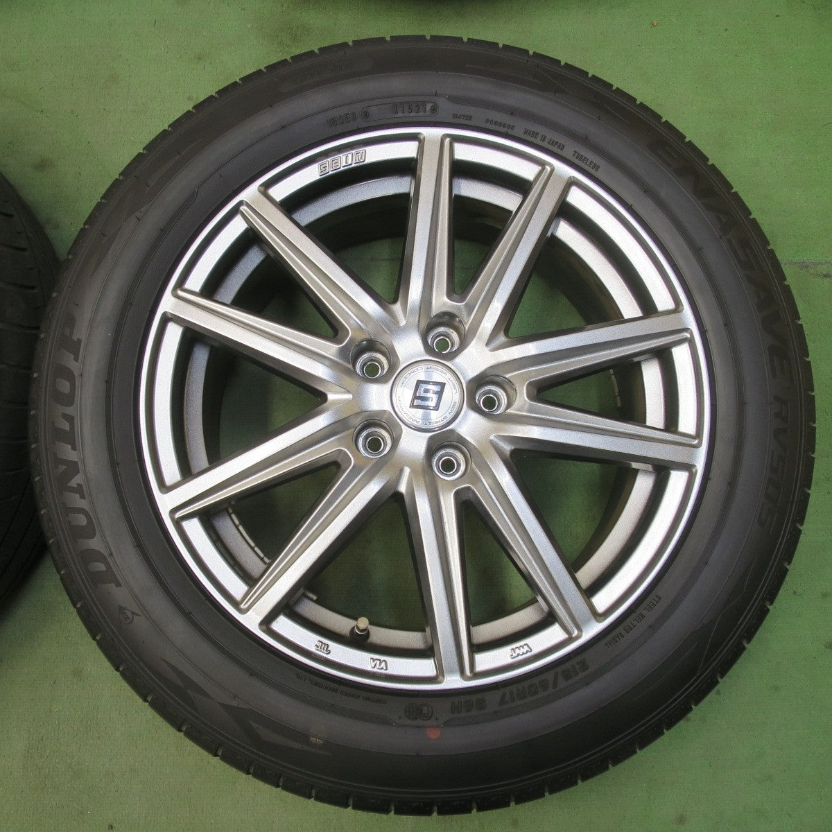 バリ溝！キレイ！8.5分★215/60R17 ダンロップ エナセーブ RV505 SEIN SS ザイン 17インチ PCD114.3/5H★6031602イノ