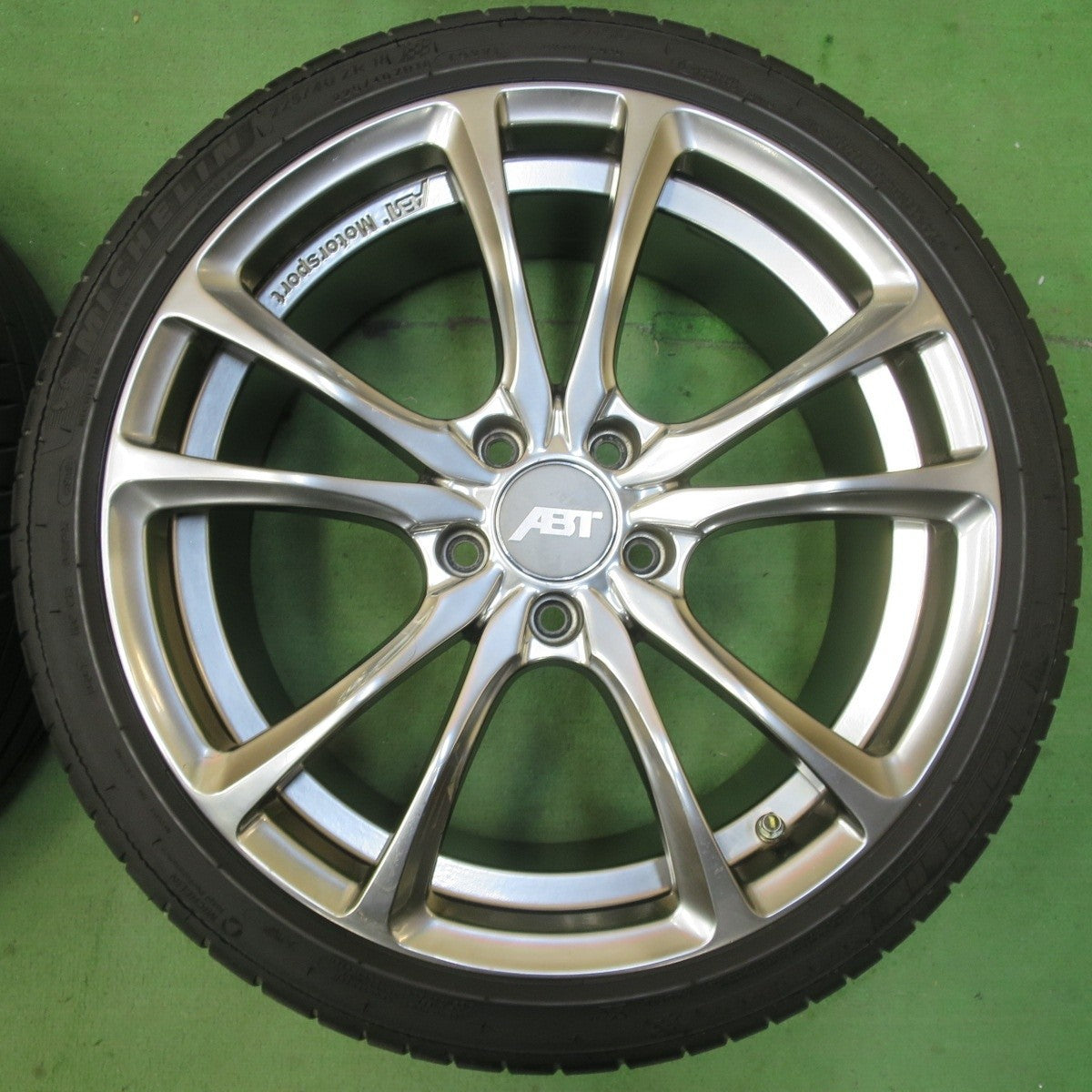 キレイ★ワーゲン ゴルフ等 ABT Motorsport ER-C 225/40R18 ミシュラン パイロットスポーツ4 アプト PCD112/5H★5040605IMノ