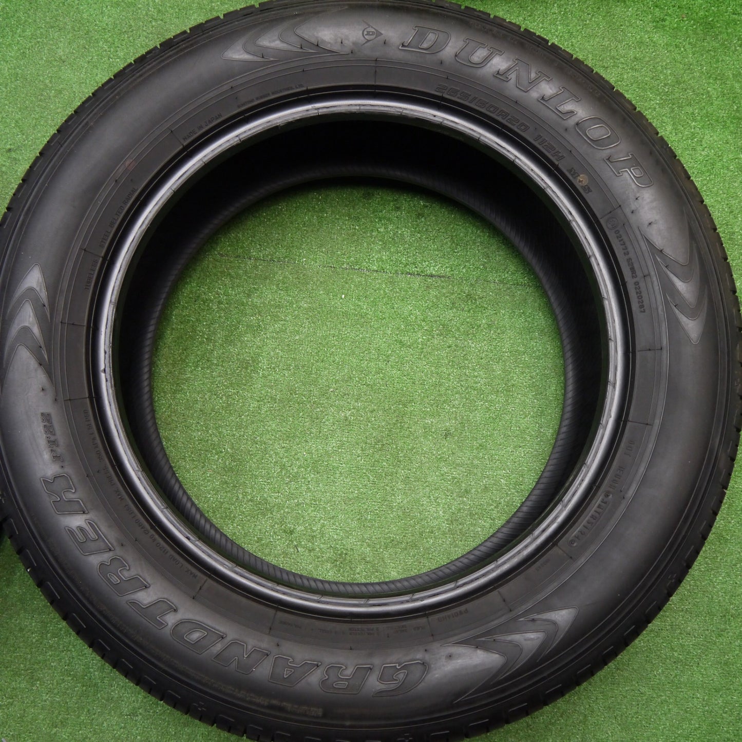 4本価格！24年★265/60R20 ダンロップ グラントレック PT22 タイヤ 20インチ ランクル 250 プラド タンドラ セコイヤ 等★5110502Hノタ