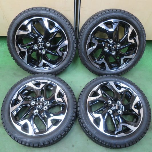 バリ溝！キレイ！8.5分★ホンダ N-BOX カスタム 純正 165/55R15 スタッドレス ピレリ アイスアシンメトリコ 15インチ PCD100/4H★6021705イス