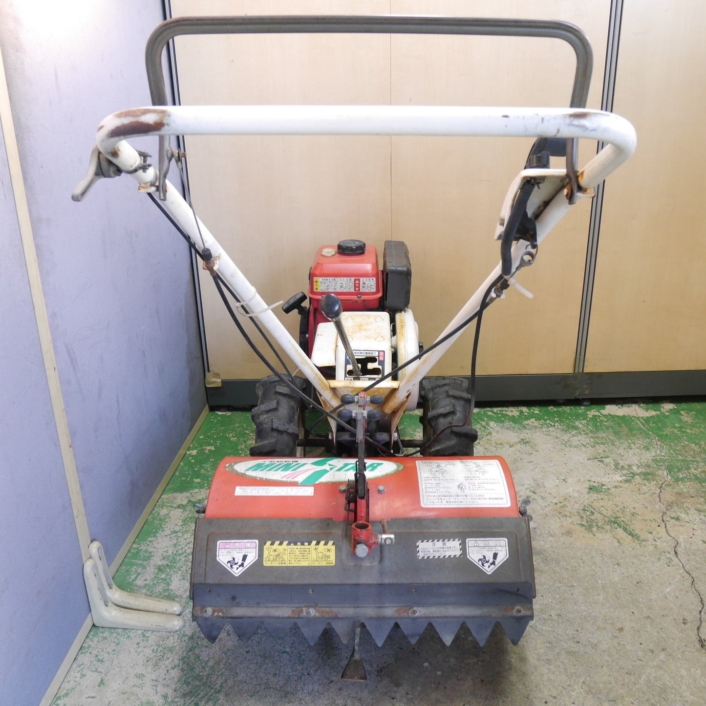 【岐阜発 直接引取限定】☆OREC アグリップ 小型 耕耘機 ミニスター IKS IR60 農用 トラクター 歩行型 オーレック 耕運機 耕うん機 管理機☆