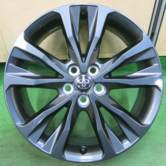 [送料無料] 新車外し★トヨタ カローラ ツーリング W×B 純正 ホイール 17インチ 17×7.5J PCD100/5H★5031102ナホ