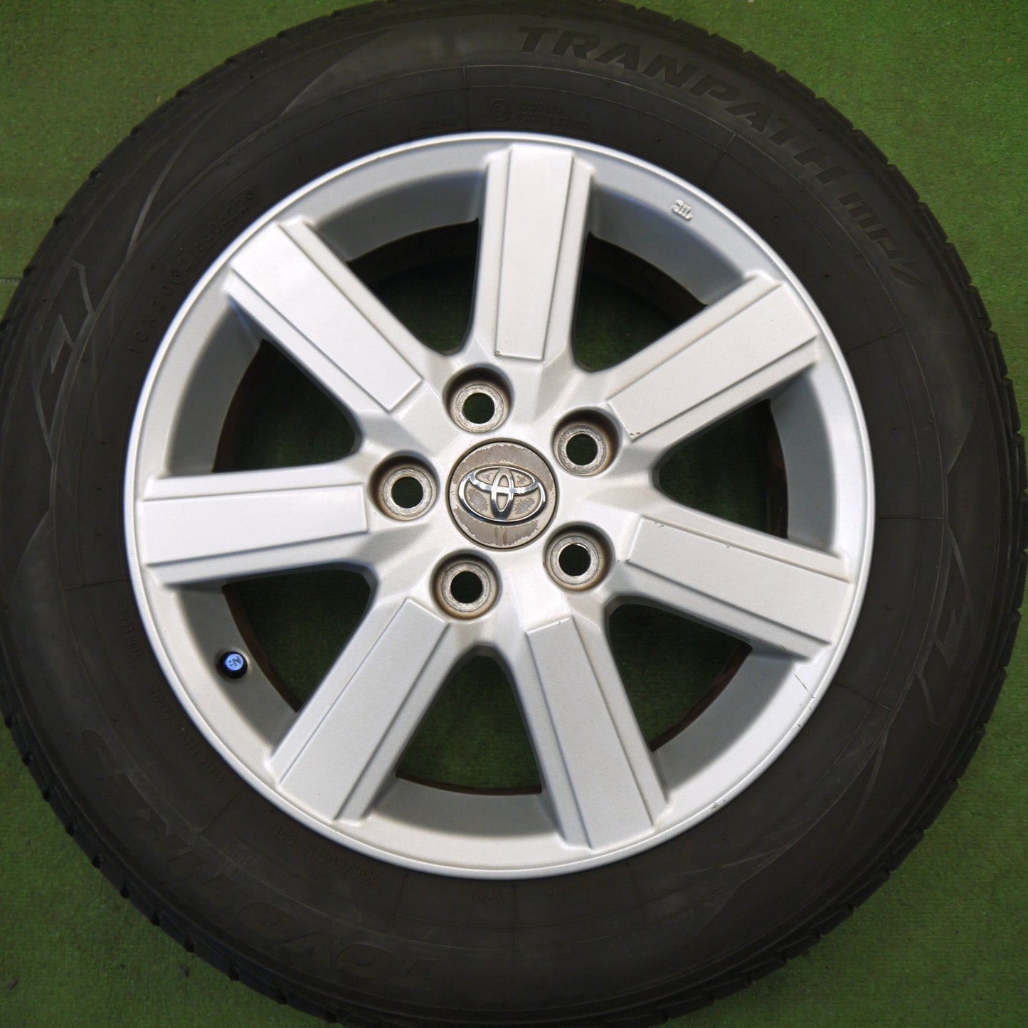 バリ溝！22年！9分★トヨタ 70系 ノア ヴォクシー 純正 205/60R16 トーヨー トランパス MP7 16インチ PCD114.3/5H★6032402Hノ