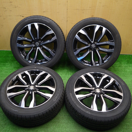 バリ溝！23年！9.5分★スズキ ZC72S スイフト 純正 185/55R16 ヨコハマ BluEarth-ES ES32 ブリヂストン NEWNO ニューノ 16インチ PCD100/4H★5110402Hノ