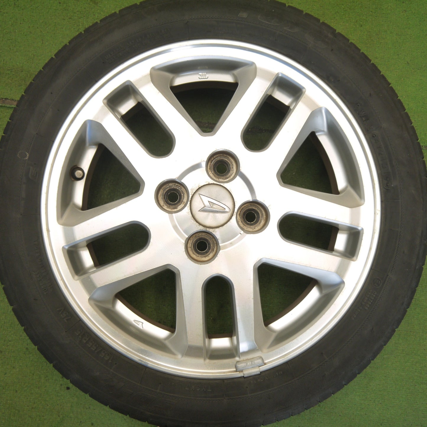 4本価格◎ダイハツ ムーヴ タント カスタム 等 純正 165/55R15 トーヨー SD-K7 15インチ PCD100/4H◎6070702Hノ