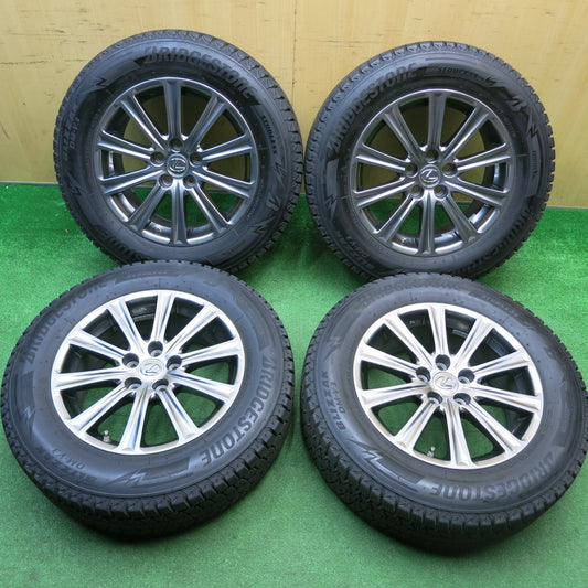 センサー付き！バリ溝！22年！キレイ！9分★レクサス NX 純正 225/65R17 スタッドレス ブリヂストン ブリザック DM-V3 17インチ PCD114.3/5H★5112009HAス