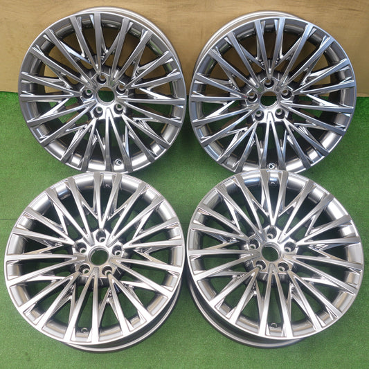 新車外し★レクサス LS 純正 OP ハイパー クロム メタリック ホイール 20インチ 20×8.5J PCD120/5H★6022102KTホ
