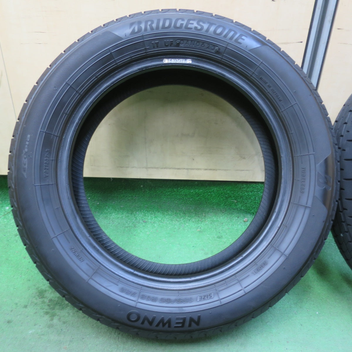 バリ溝！23年！8.5分★155/65R13 ブリヂストン NEWNO ニューノ 13インチ タイヤ ワゴンR ムーブ ラパン ライフ ザッツ ゼスト 等★6011711イノタ