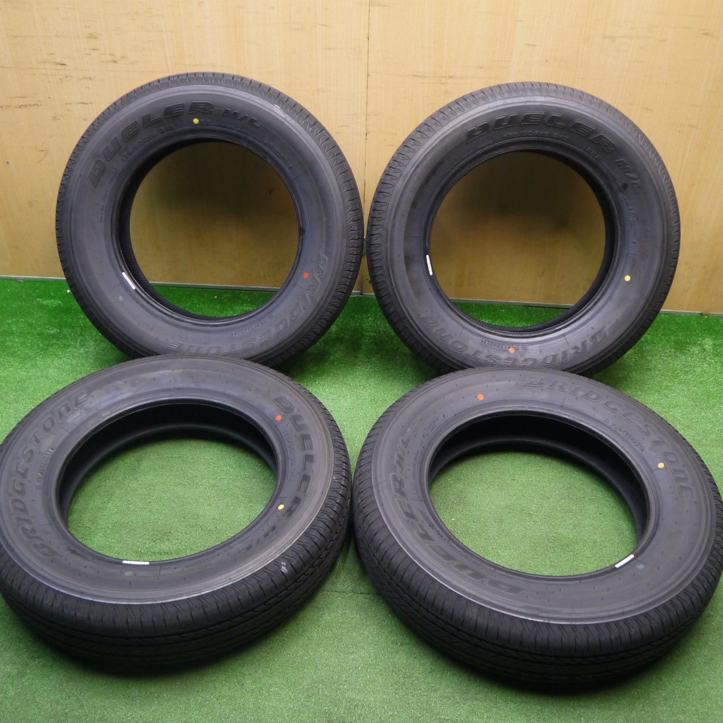 新車外し！25年★ジムニー 等 175/80R16 ブリヂストン デューラー H/L 852 タイヤ 16インチ★5122205Hノタ