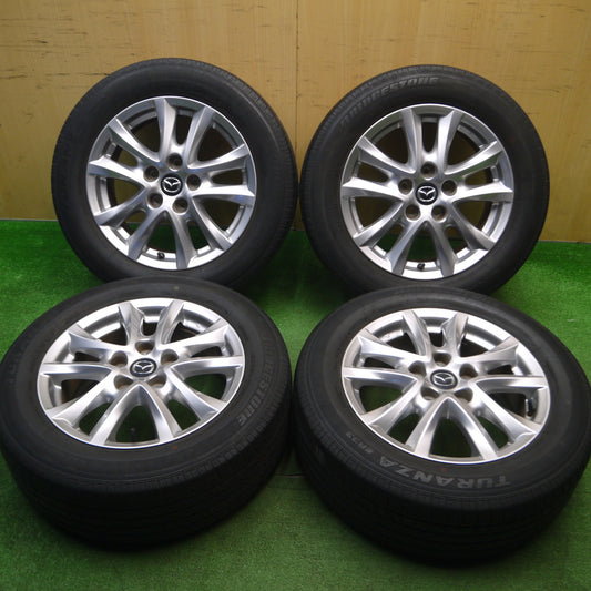 [送料無料] 4本価格★マツダ アクセラ 純正 205/60R16 ブリヂストン トランザ ER33 16インチ PCD114.3/5H★5011708Hノ