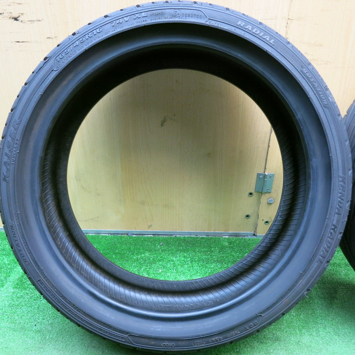 バリ溝！23年！9分★165/45R16 ケンダ ラジアル カイザー KAISER タイヤ 16インチ 軽自動車 軽 サイズ★5071905HAノタ