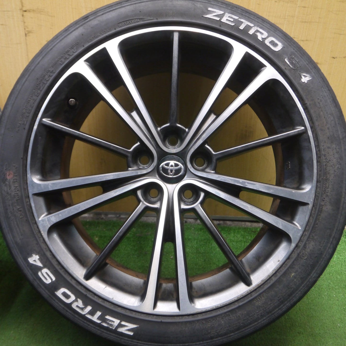 *送料無料* 4本価格★トヨタ 86 スバル BRZ 純正 215/45R17 ゼトロ S4 ヨコハマ BluEarth-A 17インチ PCD100/5H★4052207Hノ