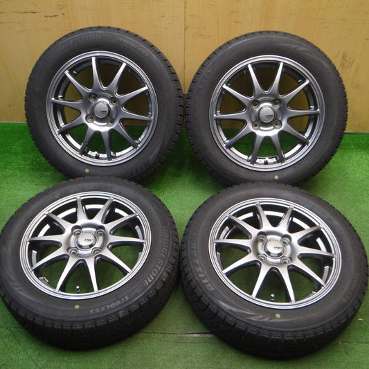 キレイ★スタッドレス 155/65R14 ブリヂストン ブリザック VRX SPORT ABELIA スポルト アベリア PCD100/4H★5012003Hス
