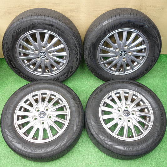 バリ溝！23年！9.5分★トヨタ エスクァイア 80系 ノア ヴォクシー 純正 195/65R15 ヨコハマ BluEarth-RV RV03 15インチ PCD114.3/5H★5121801KTノ